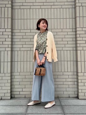 エールデルクールブラン天神地下街店スタッフさん(レディース・161cm)の春コーディネート