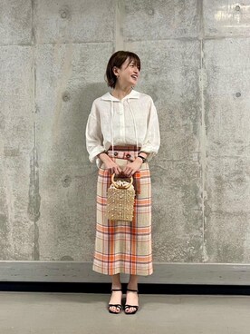 エールデルクールブラン天神地下街店スタッフさん(レディース・161cm)の春コーディネート