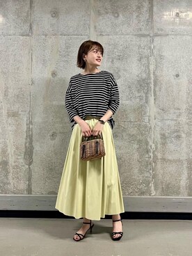 エールデルクールブラン天神地下街店スタッフさん（レディース・161cm）の春コーディネート