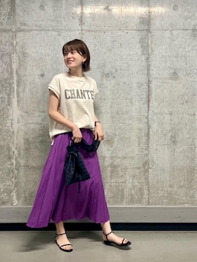 エールデルクールブラン天神地下街店スタッフさん(レディース・161cm)の春コーディネート