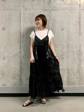 エールデルクールブラン天神地下街店スタッフさん(レディース・161cm)の春コーディネート