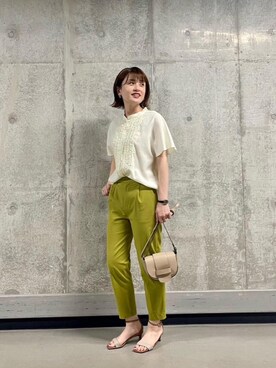 エールデルクールブラン天神地下街店スタッフさん（レディース・161cm）の春コーディネート