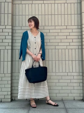 エールデルクールブラン天神地下街店スタッフさん（レディース・161cm）の春コーディネート