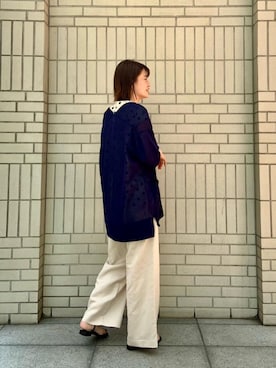 エールデルクールブラン天神地下街店スタッフさん（レディース・161cm）の夏コーディネート