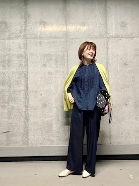 エールデルクールブラン天神地下街店スタッフさん(レディース・161cm)の春コーディネート