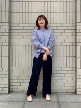 エールデルクールブラン天神地下街店スタッフさん（レディース・161cm）の春コーディネート