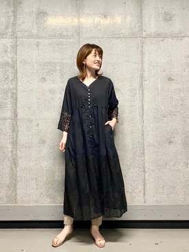 エールデルクールブラン天神地下街店スタッフさん（レディース・161cm）の春コーディネート