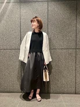 エールデルクールブラン天神地下街店スタッフさん(レディース・161cm)の春コーディネート