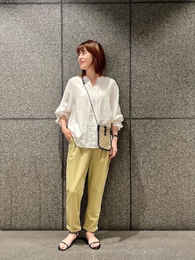 エールデルクールブラン天神地下街店スタッフさん（レディース・161cm）の春コーディネート