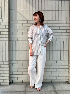 エールデルクールブラン天神地下街店スタッフさん（レディース・161cm）の春コーディネート