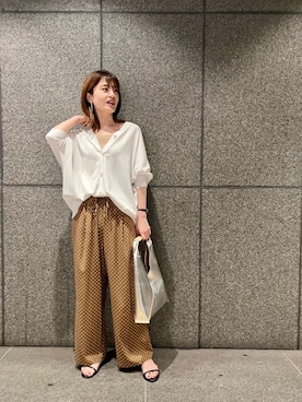 エールデルクールブラン天神地下街店スタッフさん(レディース・161cm)の春コーディネート