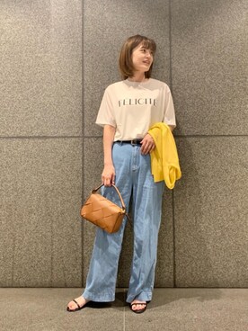 エールデルクールブラン天神地下街店スタッフさん(レディース・161cm)の夏コーディネート