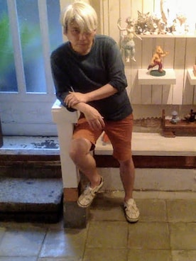 「maccheronian（マカロニアン）のアイテム」を使った、Y.Sasakiさん（メンズ・169cm）の夏コーディネート