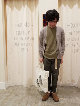 ポメたろう。【coen】さん(メンズ・166cm)の春コーディネート