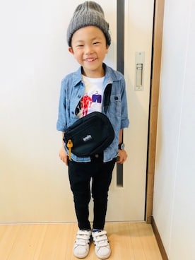 aaoshanさん（キッズ・100cm）の秋コーディネート