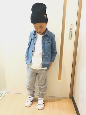 aaoshanさん（キッズ・100cm）の秋コーディネート