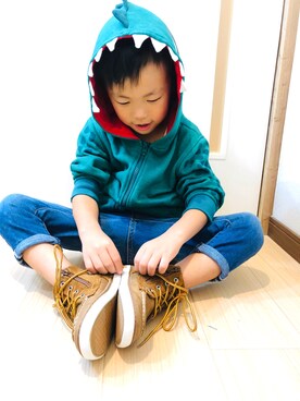 「オシャレパッソ」｜aaoshanさん（キッズ・100cm）の秋コーディネート