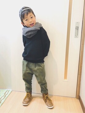 aaoshanさん（キッズ・100cm）の秋コーディネート