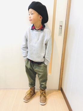 aaoshanさん（キッズ・100cm）の秋コーディネート