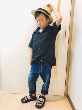 aaoshanさん（キッズ・104cm）の夏コーディネート