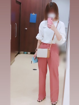 「tiptop」｜「アイテム（アナログ腕時計）」を使った、haruさん（レディース・163cm）の秋コーディネート