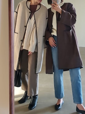 ほしかよさん（レディース・168cm）の秋コーディネート