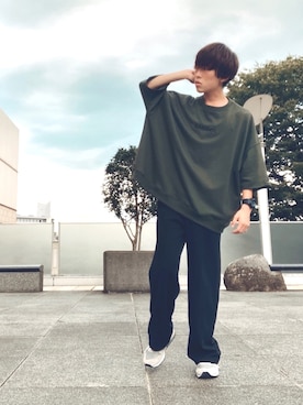 梅雨さん（メンズ・158cm）の秋コーディネート