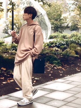 「UNIQLO（ユニクロ）の50色ソックス（消臭機能付き）（ソックス/靴下）」を使った、梅雨さん（メンズ・158cm）の秋コーディネート