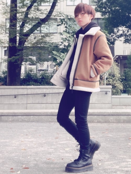 梅雨 Uniqloのブルゾンを使ったコーディネート Wear