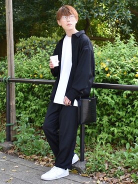 梅雨さん（メンズ・158cm）の春コーディネート