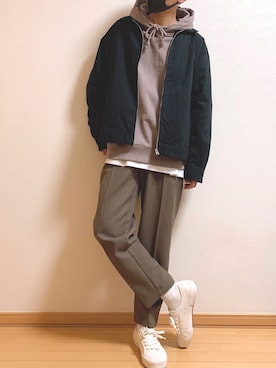 えあろさん（メンズ・169cm）の春コーディネート