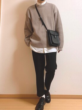 えあろさん（メンズ・169cm）の春コーディネート