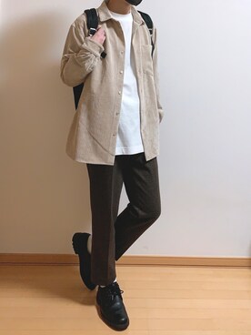 えあろさん（メンズ・169cm）の春コーディネート