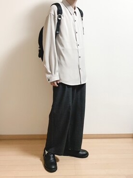 「SENSE OF PLACE by URBAN RESEARCH（センスオブプレイスバイアーバンリサーチ）のアイテム（その他）」を使った、えあろさん（メンズ・169cm）の秋コーディネート