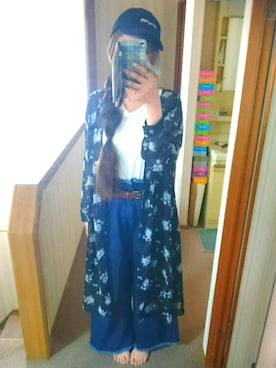 「RAY CASSIN（レイカズン）のアイテム（アクセサリー）」を使った、ぴんさん（レディース・158cm）の春コーディネート