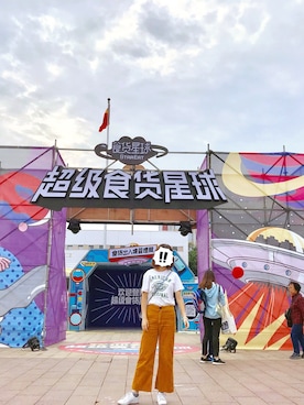 「MANU ATELIER（マニュ アトリエ）のアイテム」を使った、39二七-さん（レディース・167cm）の秋コーディネート