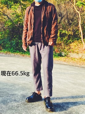 Samuおじコーデを考えるDiet中さんのコーディネート