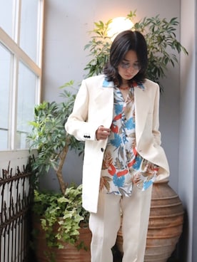 山崎慶太朗　GARDEN渋谷さん（メンズ・171cm）の夏コーディネート