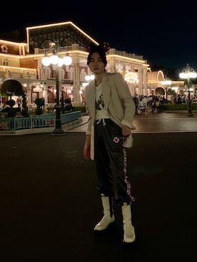 「TokyoDisneyLand」｜山崎慶太朗　GARDEN渋谷さん（メンズ・171cm）の秋コーディネート