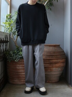 山崎慶太朗　GARDEN渋谷さん（メンズ・171cm）の秋コーディネート