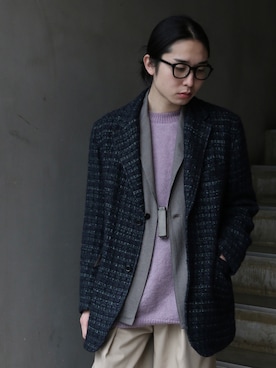 「saby」｜「アイテム（ジャケット/アウター）」を使った、山崎慶太朗　GARDEN渋谷さん（メンズ・171cm）の秋コーディネート