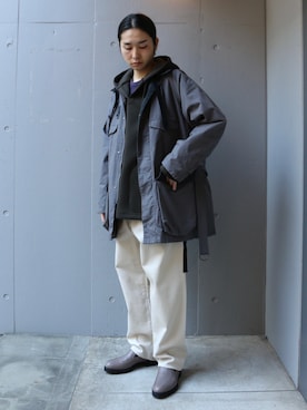 「saby（サバイ）のアイテム（ジャケット/アウター）」を使った、山崎慶太朗　GARDEN渋谷さん（メンズ・171cm）の冬コーディネート