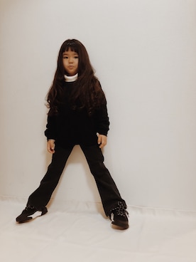 roo.さん（キッズ・100cm）の冬コーディネート