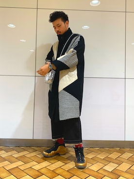 PuuuuNさん（メンズ・172cm）の冬コーディネート