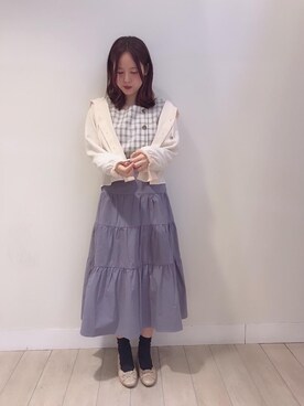 マジェスティックレゴンHEPFIVE店スタッフさん(レディース・163cm)の冬コーディネート