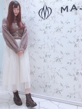 「パステルコーデ」｜マジェスティックレゴンHEPFIVE店スタッフさん（レディース・163cm）の冬コーディネート