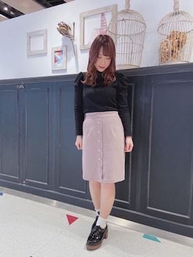 マジェスティックレゴンHEPFIVE店スタッフさん(レディース・155cm)の春コーディネート