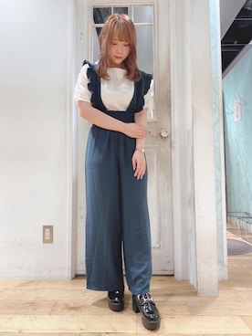 2wayサロペット のレディース人気ファッションコーディネート Wear