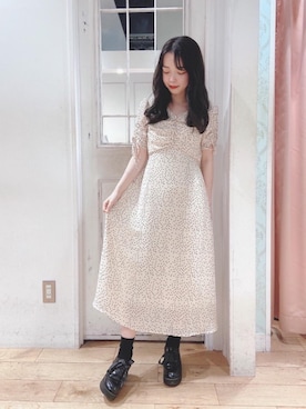 マジェスティックレゴンHEPFIVE店スタッフさん（レディース・151cm）の夏コーディネート