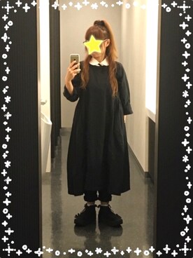 「COMME des GARCONS COMME des GARCONS（コムデギャルソンコムデギャルソン）のアイテム（シャツ/ブラウス）」を使った、omronさん（レディース・152cm）の春コーディネート